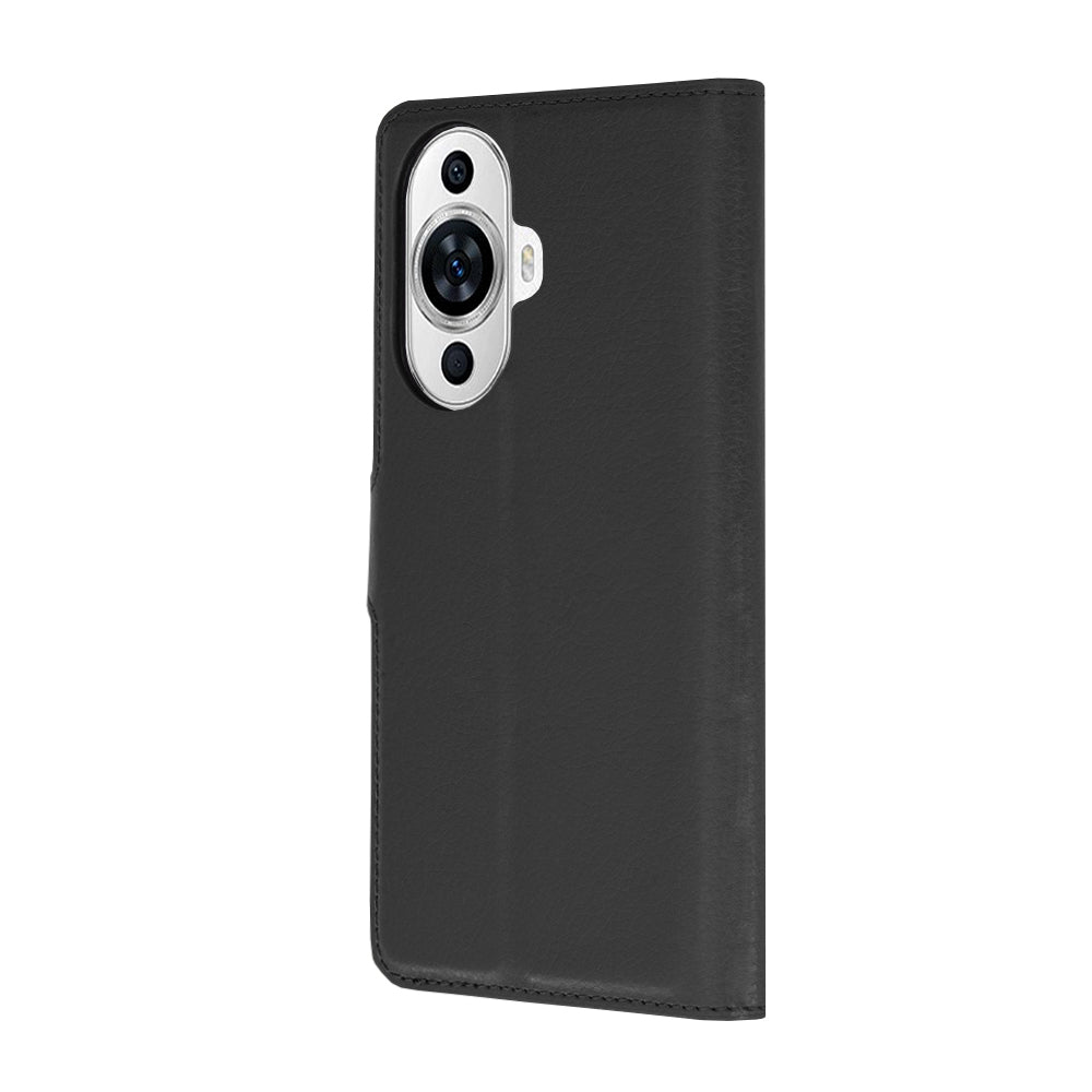 Fodral för Huawei nova 12s / nova 11, Techsuit, Leather Folio, Svart