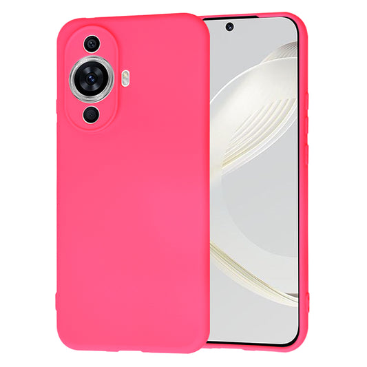 Mobilskal för Huawei nova 12s / nova 11, Techsuit, SoftFlex, Mörkrosa