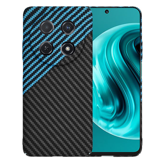 Fodral för Huawei nova 13i / nova 12i, Techsuit, Carbonite FiberShell, Svart Bleu