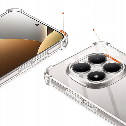 Skyddsfodral för Huawei nova 14 Pro, Techsuit, Stötsäkert Klart, Transparent