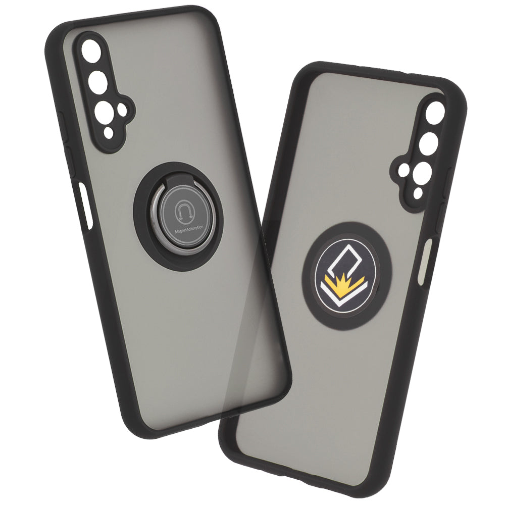 Fodral för Huawei nova 5T / Honor 20, Techsuit, Glinth, Svart