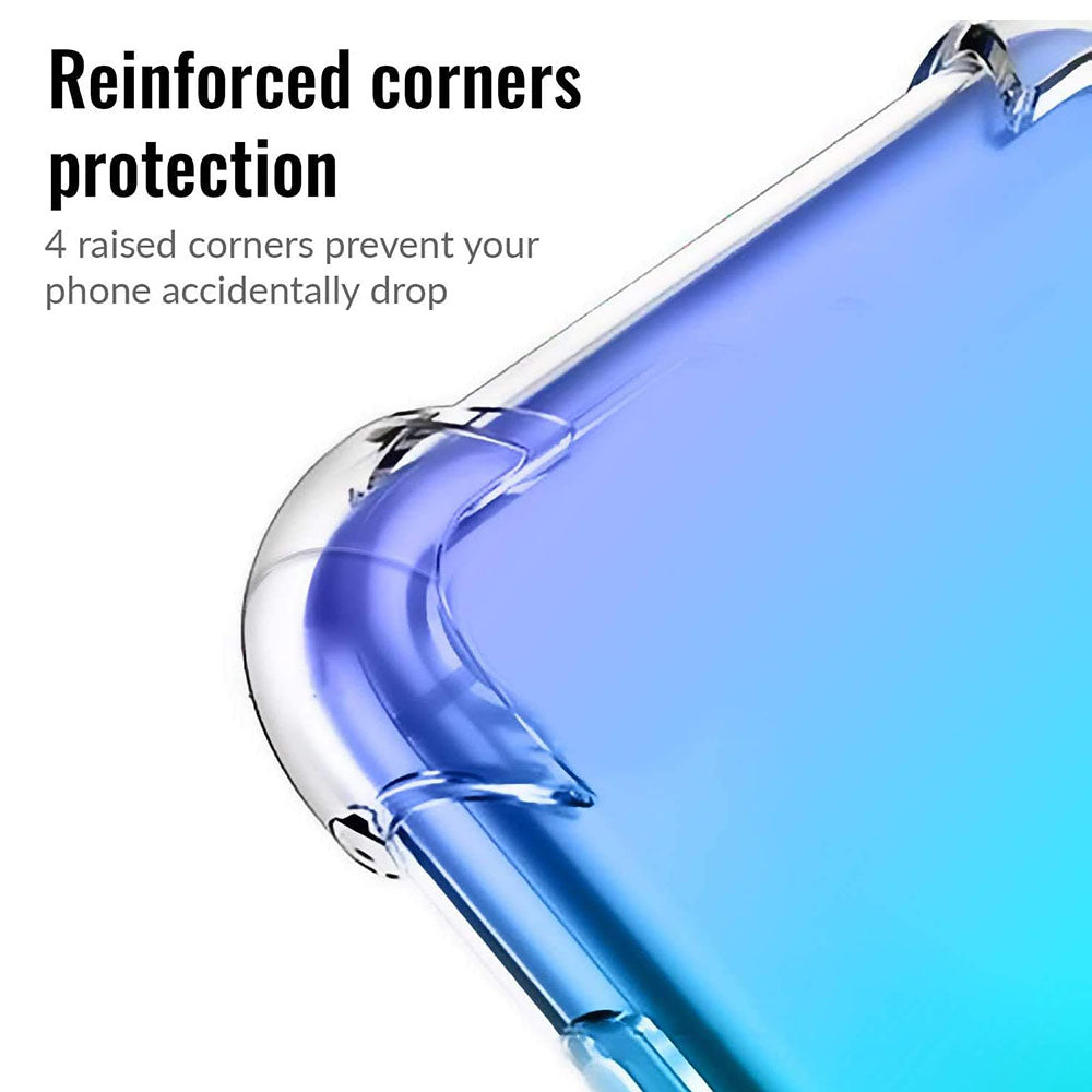 Fodral för Huawei P Smart (2019), Techsuit, Stötsäker Klar, Transparent