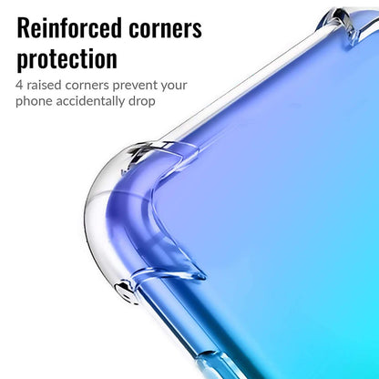 Fodral för Huawei P Smart (2019), Techsuit, Stötsäker Klar, Transparent