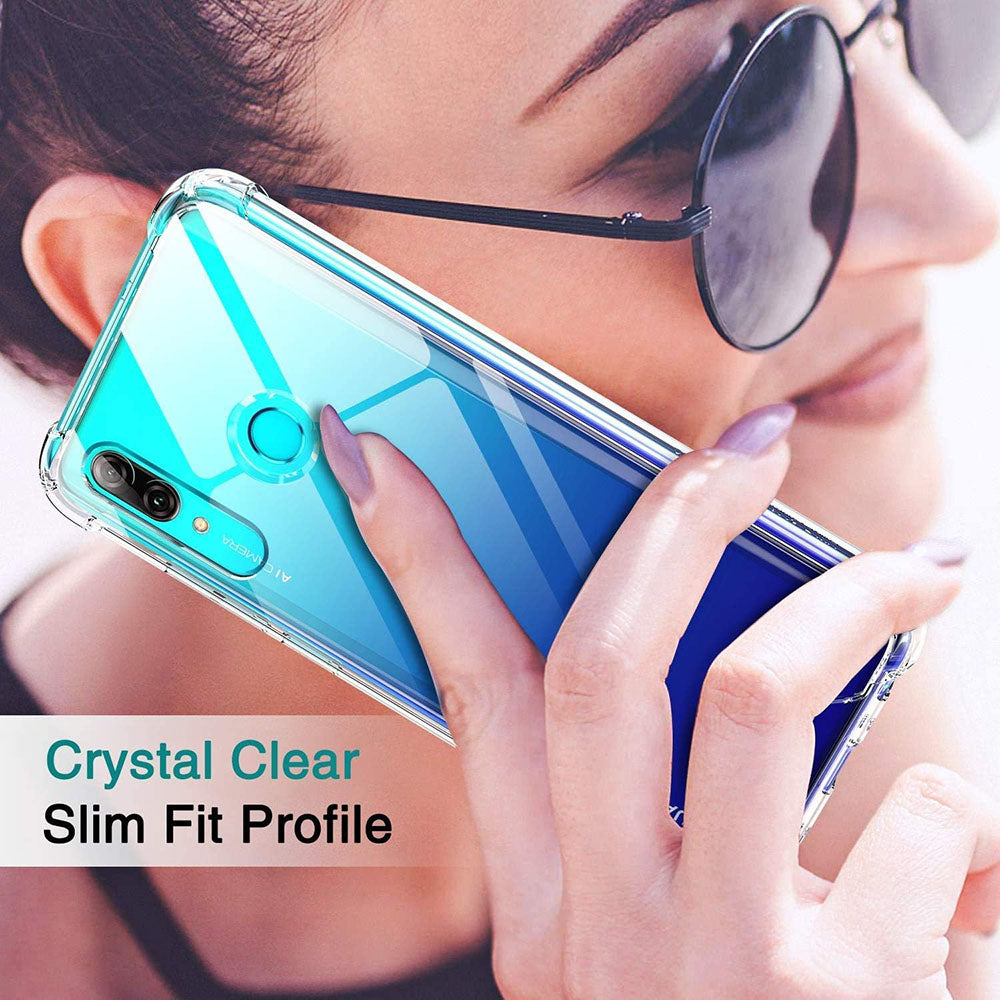 Fodral för Huawei P Smart (2019), Techsuit, Stötsäker Klar, Transparent