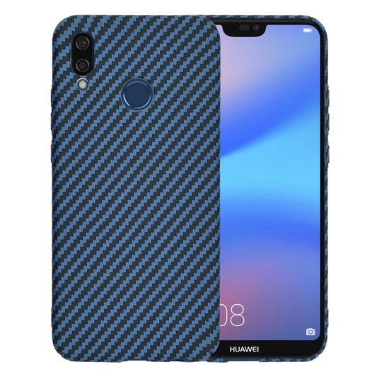 Skyddsfodral för Huawei P20 Lite, Techsuit, Carbonite FiberShell, Turkos
