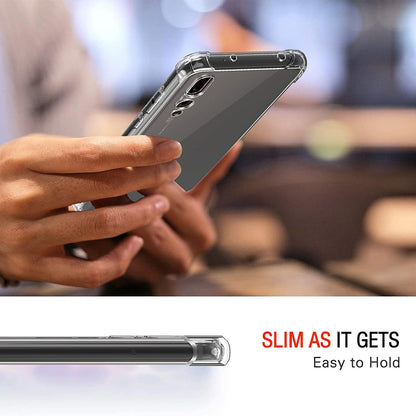 Case for Huawei P20 Pro, Techsuit, Shockproof Clear, Transparent