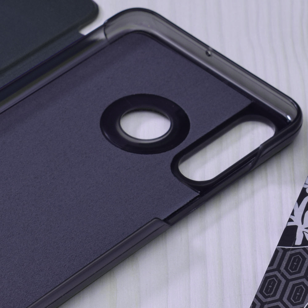 Fodral för Huawei P30 lite New Edition / P30 lite, Techsuit, eFold, Mörkblå