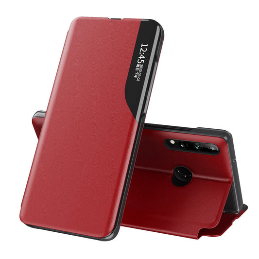 Fodral för Huawei P30 lite New Edition / P30 lite, Techsuit, eFold, Röd