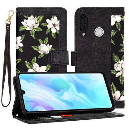 Fodral för Huawei P30 lite New Edition / P30 lite, Techsuit, FlipCraft, Svart