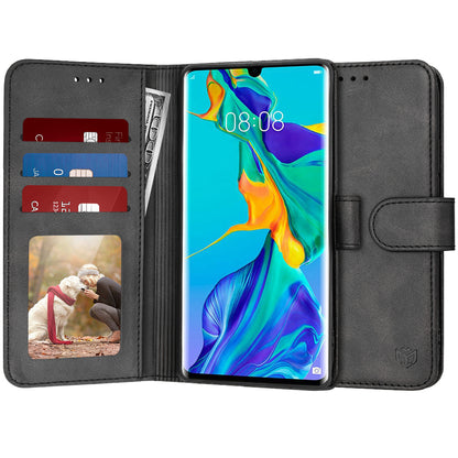Fodral för Huawei P30 Pro New Edition / P30 Pro, Techsuit, Diary Book, Svart