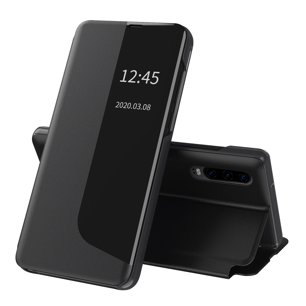 Fodral för Huawei P30, Techsuit, eFold, Svart