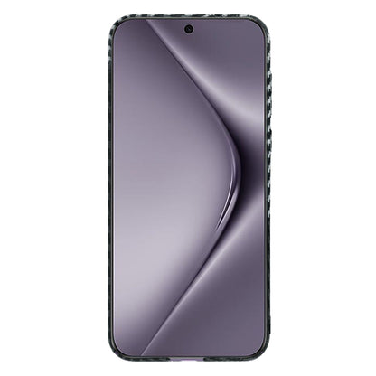 Fodral för Huawei Pura 70 Pro, Techsuit, Carbonite FiberShell, Svart Grå