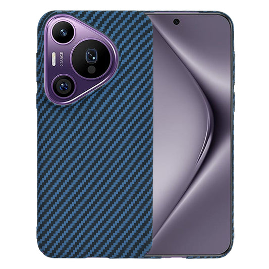 Fodral för Huawei Pura 70 Pro, Techsuit, Carbonite FiberShell, Turkos