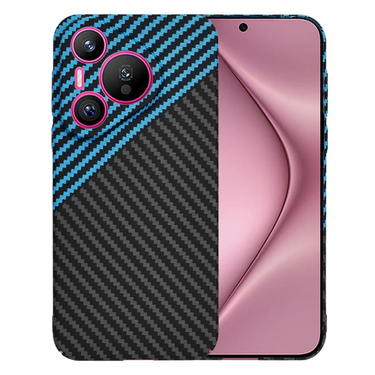 Fodral för Huawei Pura 70, Techsuit, Carbonite FiberShell, Svart Bleu