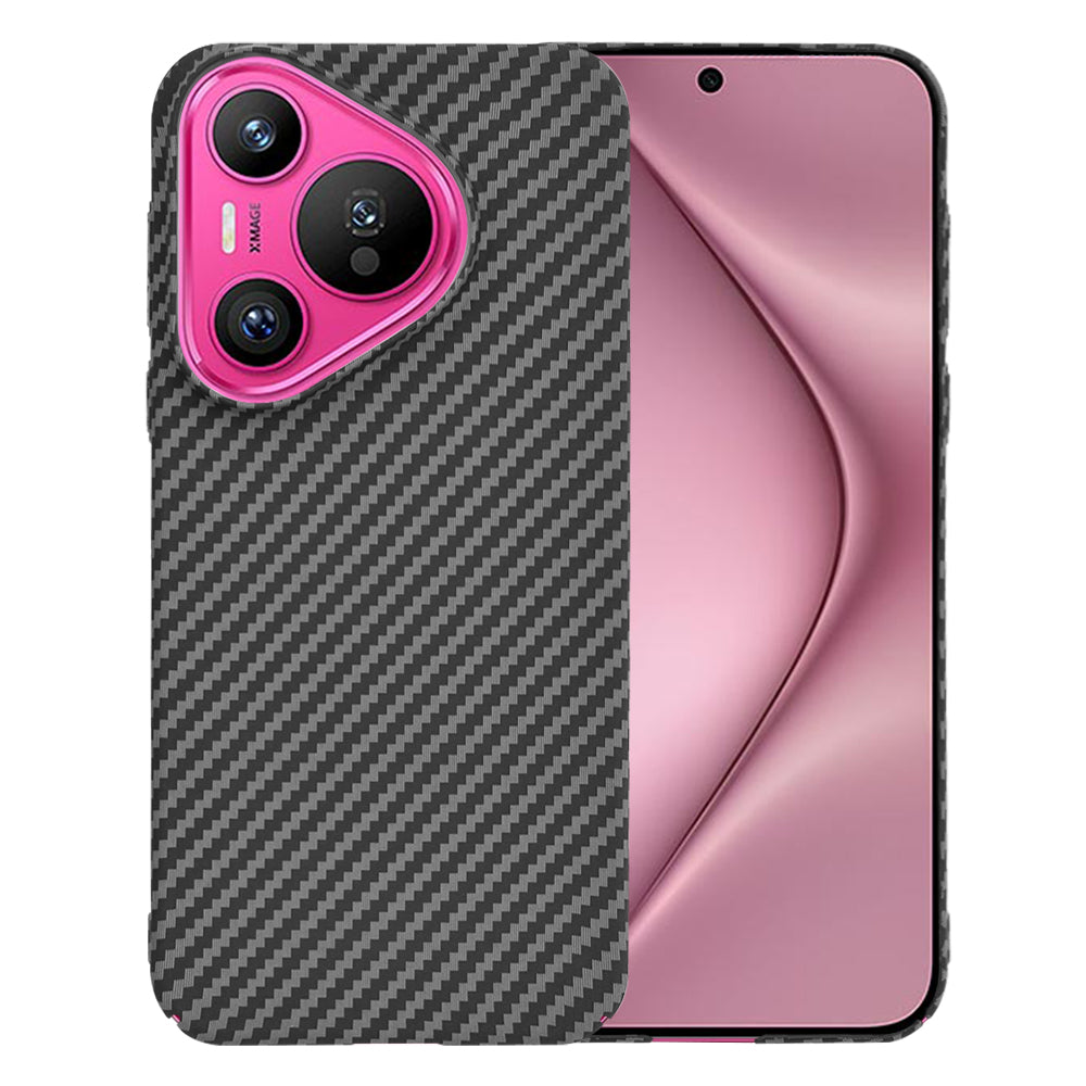 Fodral för Huawei Pura 70, Techsuit, Carbonite FiberShell, Svart