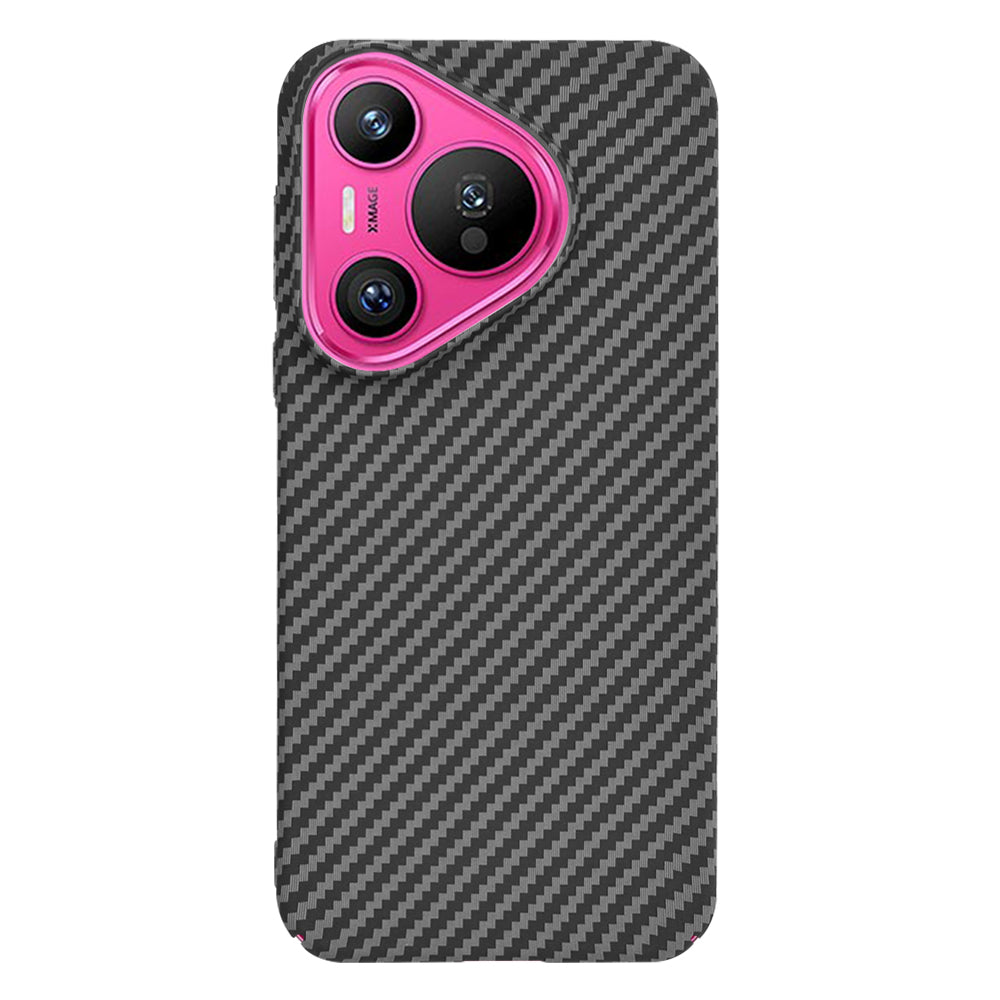 Fodral för Huawei Pura 70, Techsuit, Carbonite FiberShell, Svart