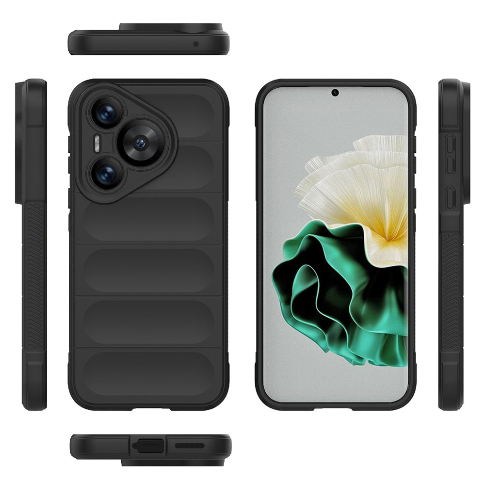 Fodral för Huawei Pura 70, Techsuit, Magic Shield, Svart