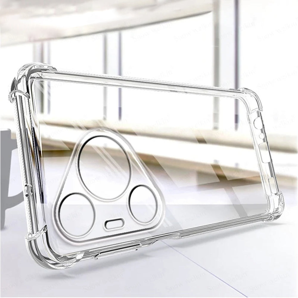 Fodral för Huawei Pura 70, Techsuit, Stötsäker Klar, Transparent