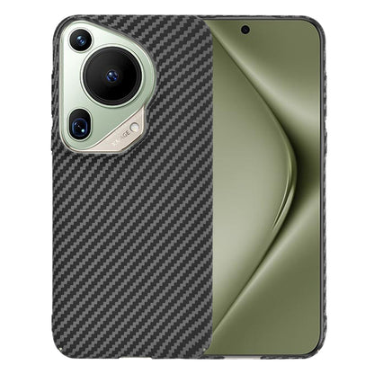 Fodral för Huawei Pura 70 Ultra, Techsuit, Carbonite FiberShell, Svart