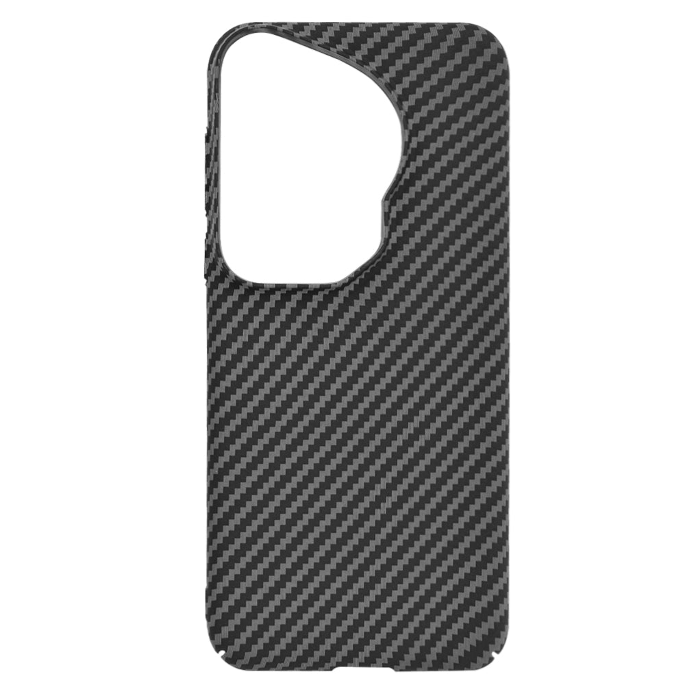 Fodral för Huawei Pura 70 Ultra, Techsuit, Carbonite FiberShell, Svart