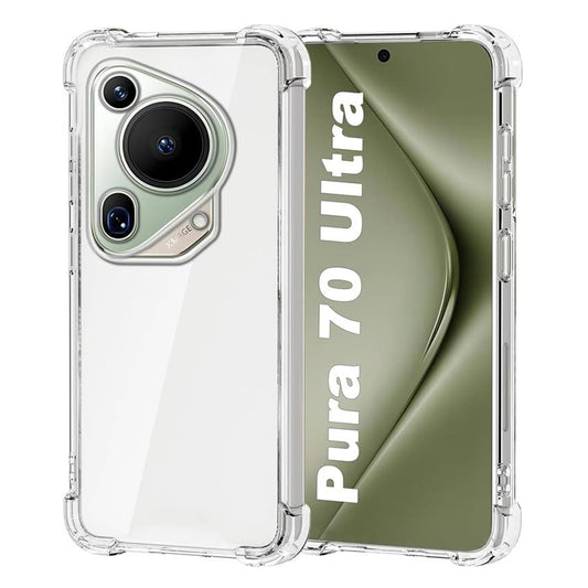 Fodral för Huawei Pura 70 Ultra, Techsuit, Stötsäker Klar, Transparent