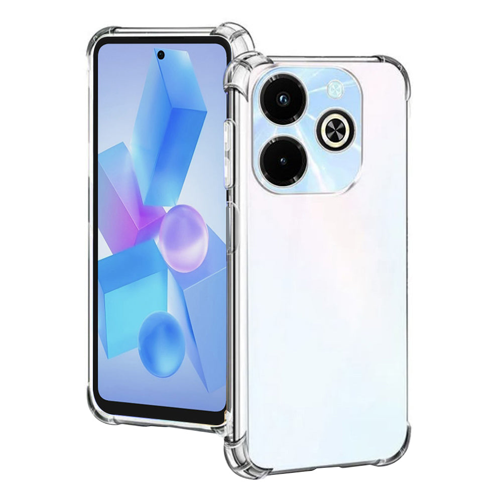 Fodral för Infinix Hot 40i, Techsuit, Stötsäker Klar, Transparent