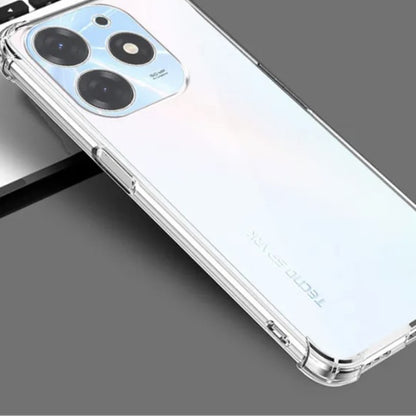 Fodral för Infinix Hot 40i, Techsuit, Stötsäker Klar, Transparent