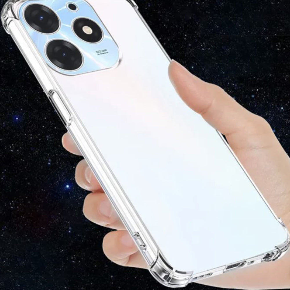 Fodral för Infinix Hot 40i, Techsuit, Stötsäker Klar, Transparent