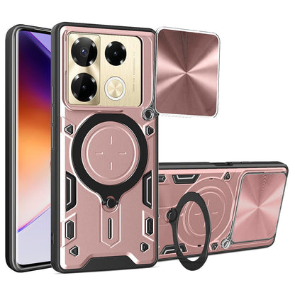 Fodral för Infinix Note 40 Pro+, Techsuit, CamGuard Pro, Roséguld
