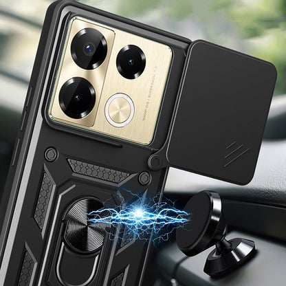 Fodral för Infinix Note 40 Pro+, Techsuit, CamShield, Blå