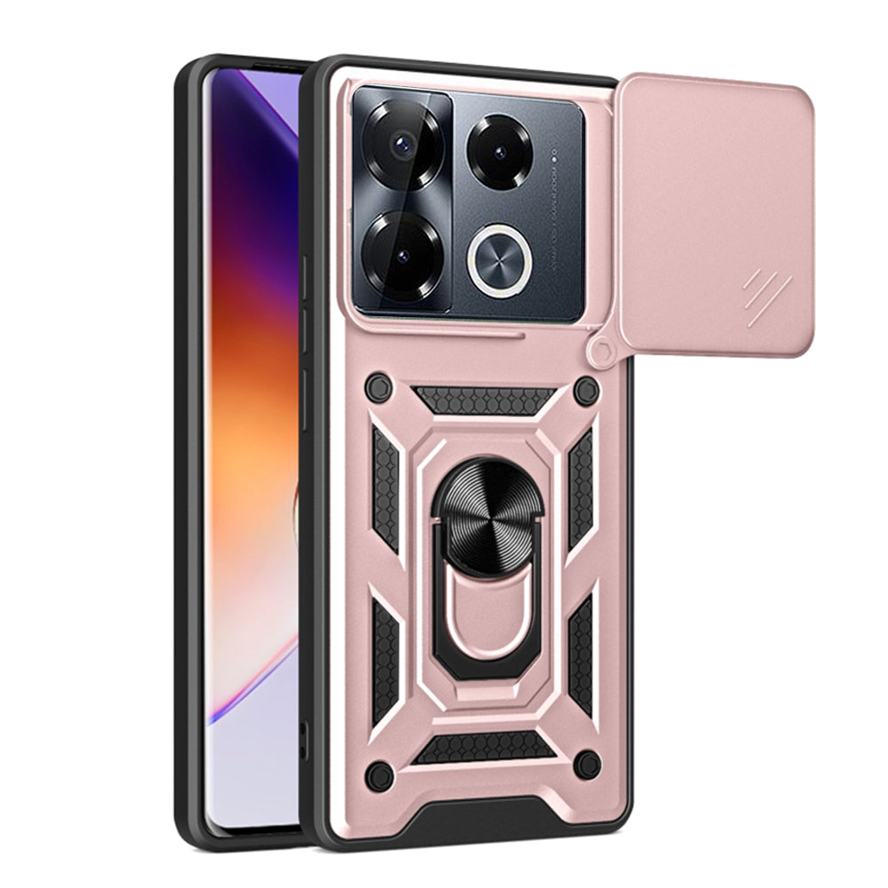 Fodral för Infinix Note 40 Pro+, Techsuit, CamShield, Rosa