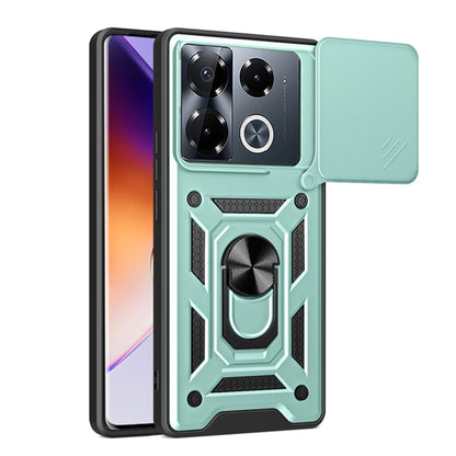 Fodral för Infinix Note 40 Pro+, Techsuit, CamShield, Grön