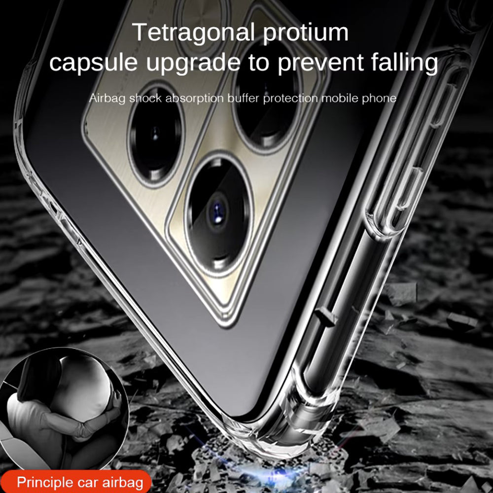 Skyddsfodral för Infinix Note 40 Pro+, Techsuit, Stötsäkert Klart, Transparent