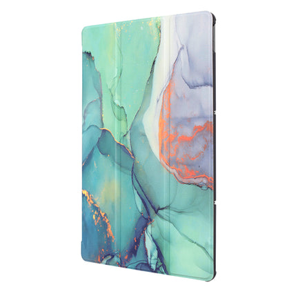 Fodral för Lenovo Idea Tab Plus, Techsuit, FoldPro Green Time, Flerfärgad