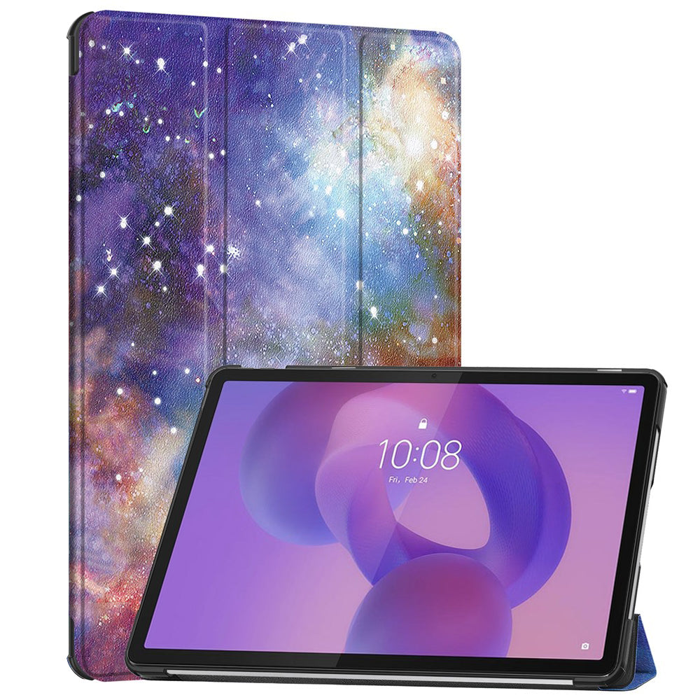 Fodral för Lenovo Idea Tab Pro, Techsuit, FoldPro Galaxy, Flerfärgad
