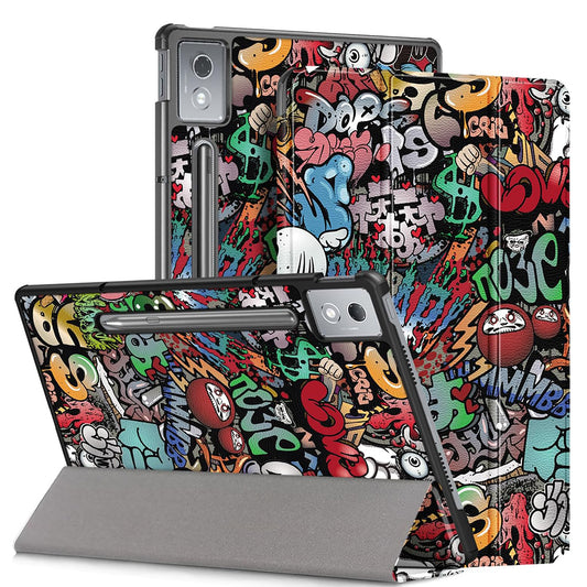 Fodral för Lenovo Idea Tab Pro, Techsuit, FoldPro Urban Vibe, Flerfärgad