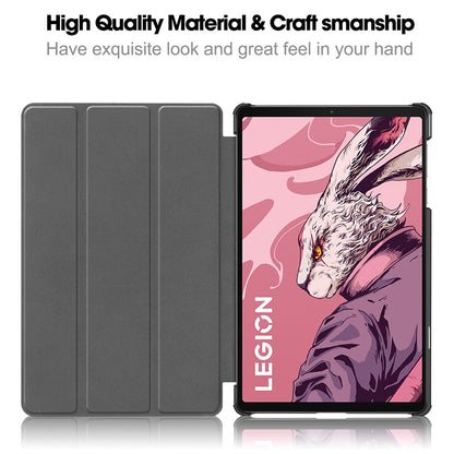 Fodral för Lenovo Legion Y700 (2025), Techsuit, FoldPro, Roséguld