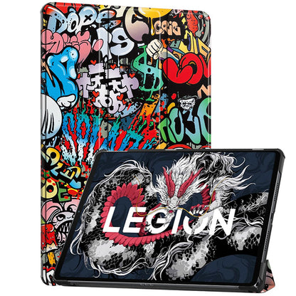 Fodral för Lenovo Legion Y700 (2025), Techsuit, FoldPro Urban Vibe, Flerfärgad