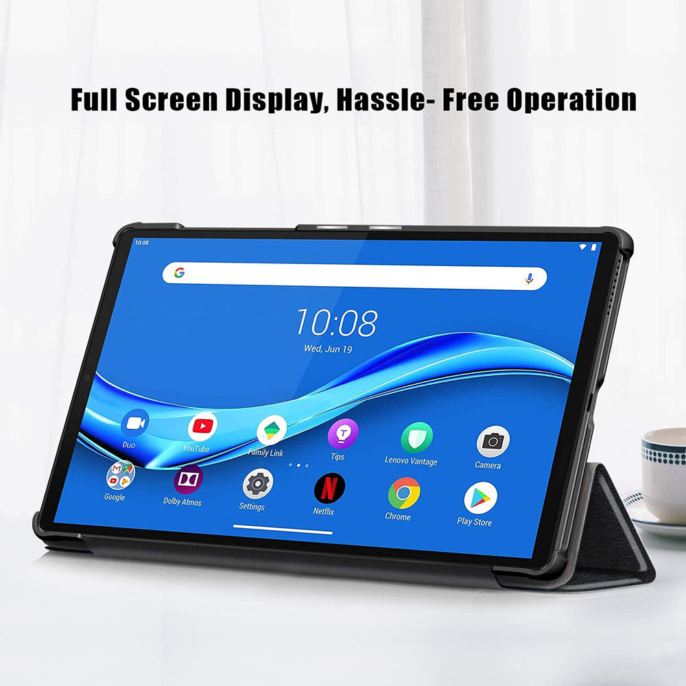 Fodral för Lenovo Tab M10 Plus 10.3, Techsuit, FoldPro, Svart