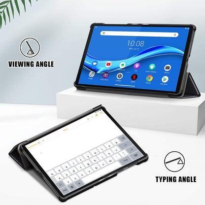 Fodral för Lenovo Tab M10 Plus 10.3, Techsuit, FoldPro, Svart