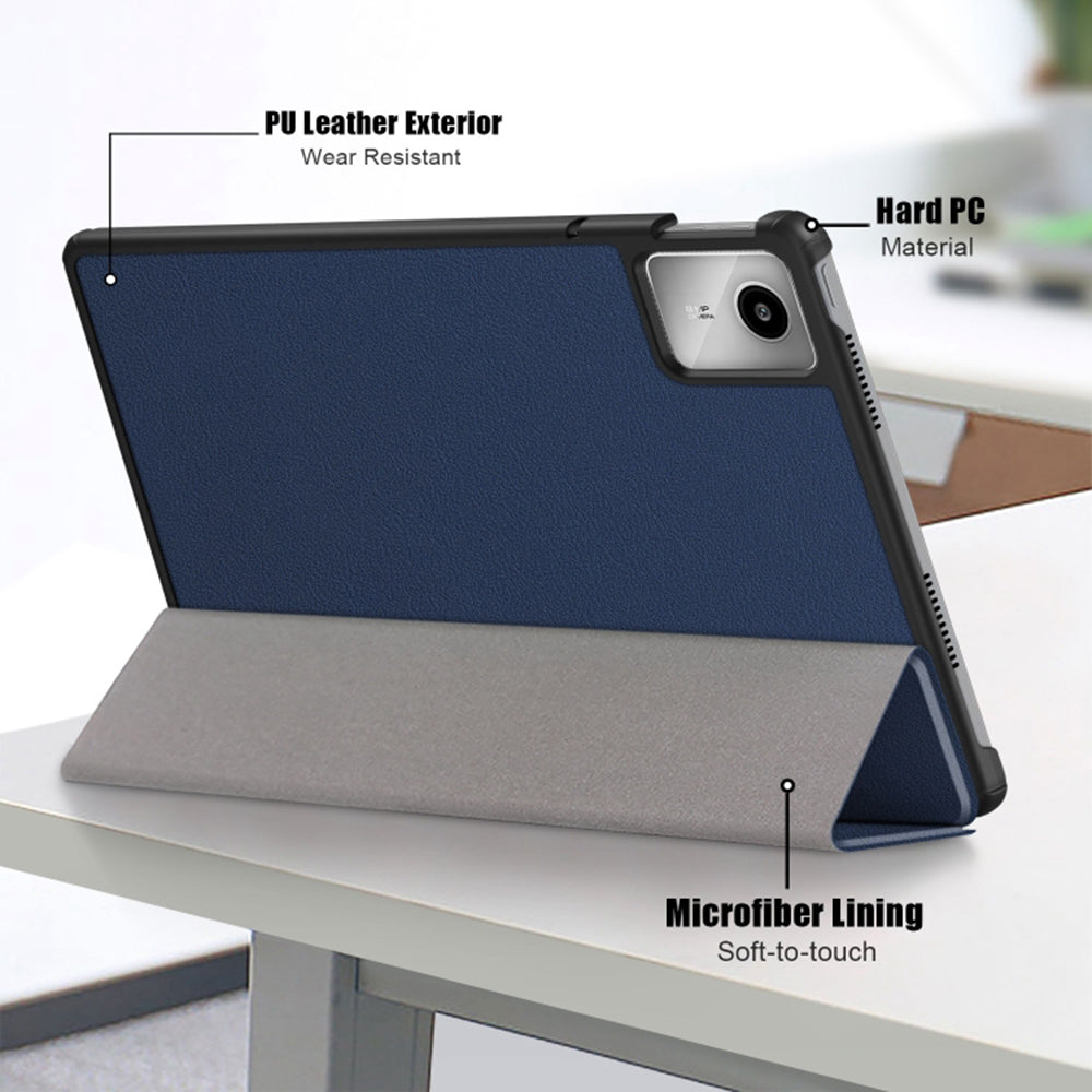 Fodral för Lenovo Tab M11, Techsuit, FoldPro, Blå