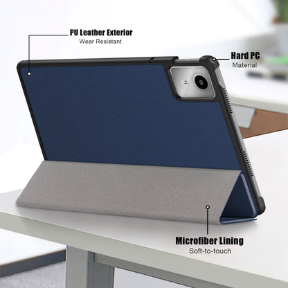 Fodral för Lenovo Tab M11, Techsuit, FoldPro, Blå