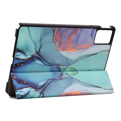 Fodral för Lenovo Tab M11, Techsuit, FoldPro Green Time, Flerfärgad