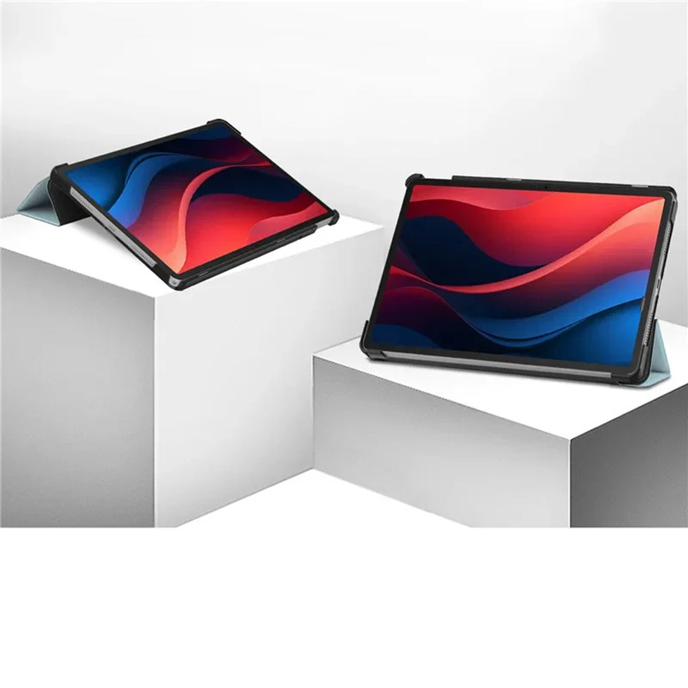 Fodral för Lenovo Tab M11, Techsuit, FoldPro Unicorn, Flerfärgad