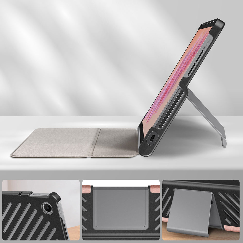 Fodral för Lenovo Tab Plus 11,5 tum, Techsuit, FoldPro Unicorn, Flerfärgad