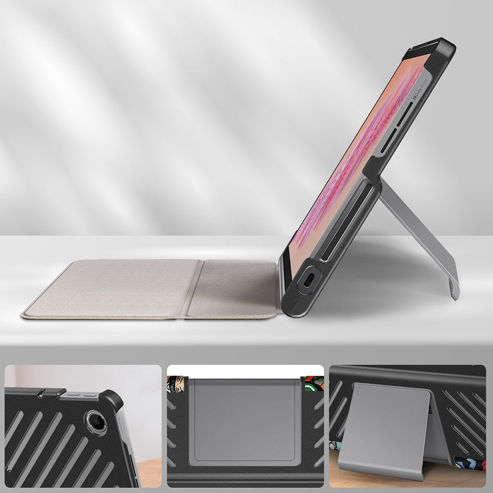 Fodral för Lenovo Tab Plus 11,5 tum, Techsuit, FoldPro Urban Vibe, Flerfärgad