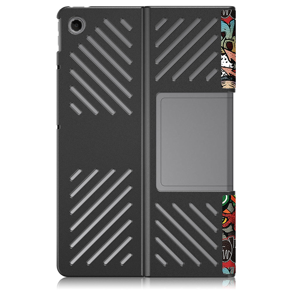 Fodral för Lenovo Tab Plus 11,5 tum, Techsuit, FoldPro Urban Vibe, Flerfärgad