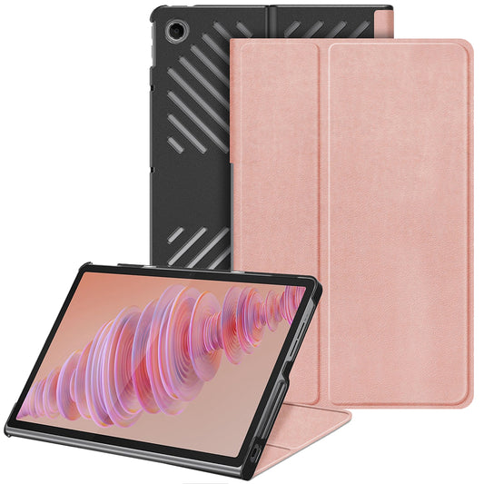 Fodral för Lenovo Tab Plus, Techsuit, FoldPro, Rosa