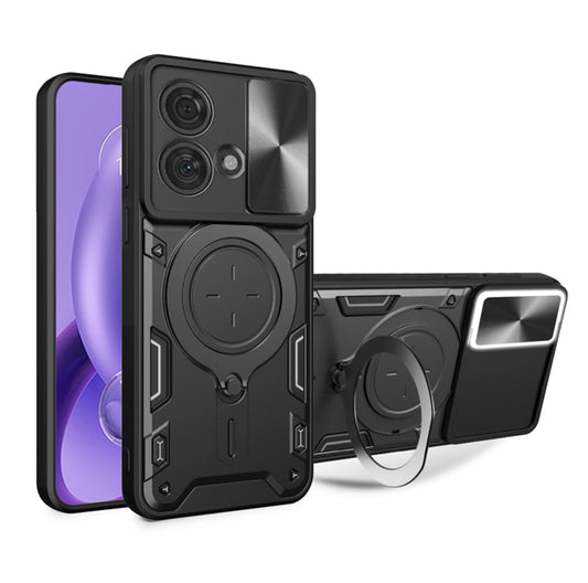Fodral för Motorola Edge 40 Neo, Techsuit, CamGuard Pro, Svart