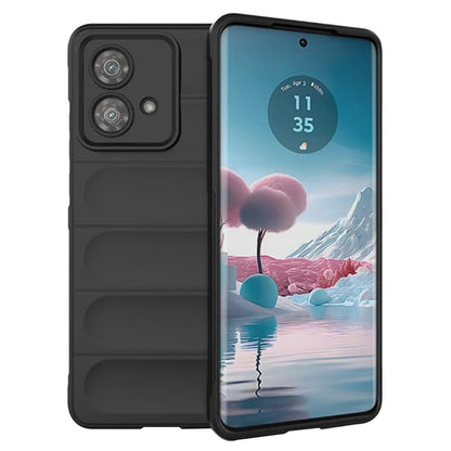 Fodral för Motorola Edge 40 Neo, Techsuit, Magic Shield, Svart